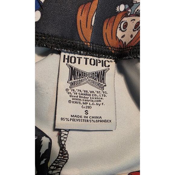 Hot Topic Suspender Skirt Womens Small Black‎ Hero Academia Hello Kitty Ladies - Picture 3 of 6